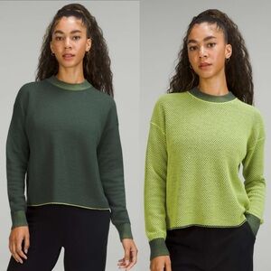 lululemon | Reversible Double-Knit Crew Neck Sweater
